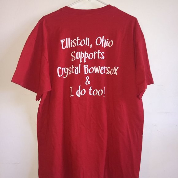 * RARE * CRYSTAL BOWERSOX T-SHIRT XL American Idol - Picture 4 of 4